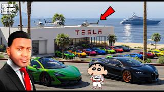 Franklin Opened New Rare Supercar Showroom And Become Billionaire In GTA 5 | Sumit Op