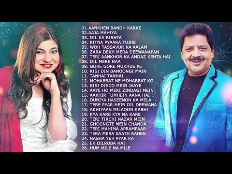 Best Of Udit Narayan & Alka Yagnik | Audio Jukebox | 90's Old Is Gold Songs | 90's Evergreen Songs