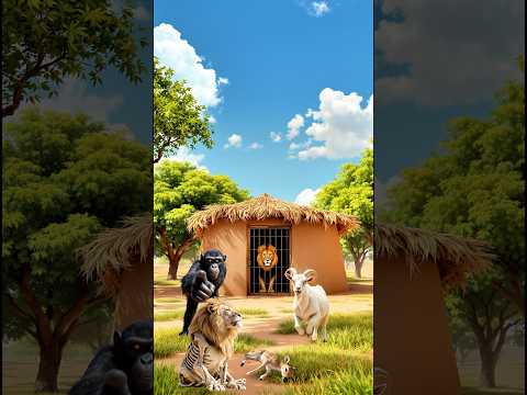 Jungle Ka Raja Budha Sher Or Jawan Bkri Part 4 #story #facts