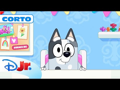 BLUEY CORTOS: El unboxing de Muffin 🎁 | @DisneyJuniorES