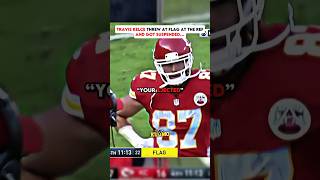 Travis Kelce Didn’t deserve to get EJECTED…☠️💔 #shorts #nfl