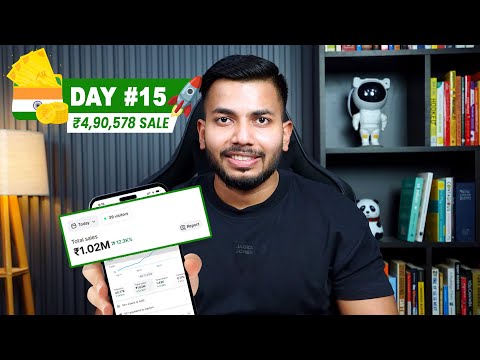 Day #15: Indian E-COMMERCE Challenge | ₹ 4,90,578 Sale 🚀