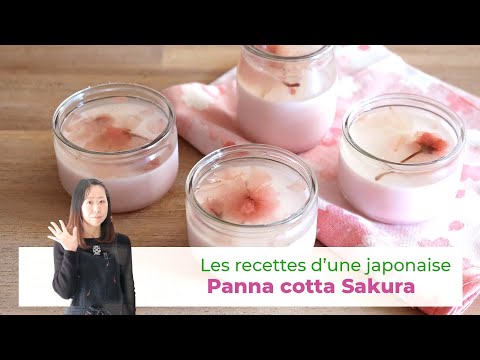 Recette Panna cotta sakura | Les Recettes d'une Japonaise
