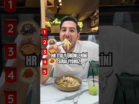 HR Italy lezzetlerini sıralıyoruz!