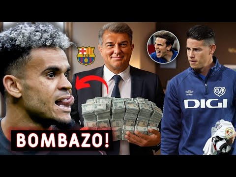 🚨BOMBAZO! BARCELONA YA TIENE DINERO PARA FICHAR  a LUIS DIAZ✅ - JAMES EXPLOTA CON IÑIGO "DETALLES"