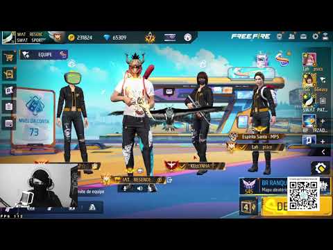 🎮 🔥NOVO TOP CRIMINAL 🎮 🔥SOLDADO RESENDE AO VIVO!🔥 RUMO AO TOPO NO FREE FIRE!