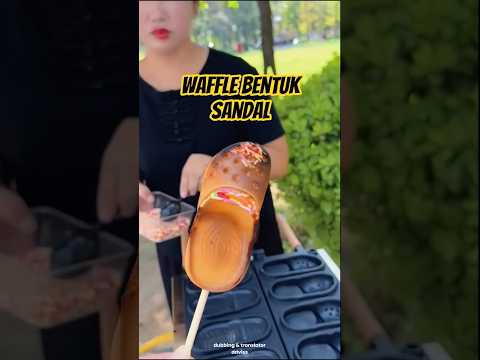 Waffle Bentuk Sandal 🧇🥞