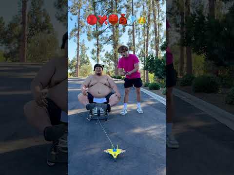 RC Car vs Sumo Wrestler!