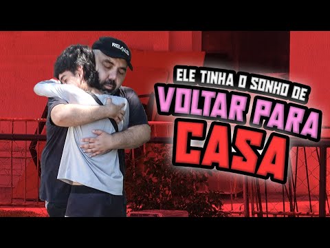 Ele tinha um SONHO de voltar para a sua cidade natal (Fortaleza) - Esse vídeo é emocionante!