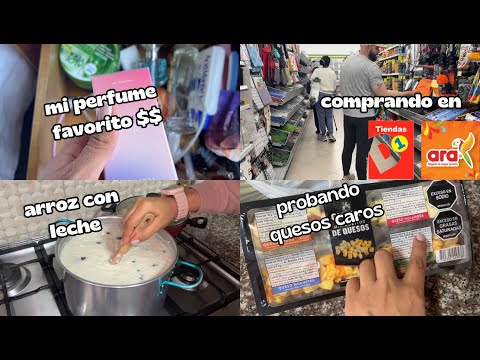 ✨PROBANDO QUESOS CAROS | COMPRANDO EN LAS TIENDAS ARA Y D1 🛒 ALMUERZO FACIL, RAPIDO Y ECONOMICO 🍲