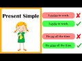 Present Simple Tense Concepts
