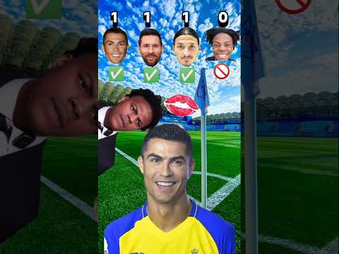 Cristiano Ronaldo vs Messi vs Zlatan Ibrahimovic vs Ishowspeed _Ronaldo demande