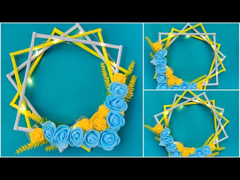 Wall Hanging Decor Idea | Lamp | Home decorations | Paper craft