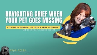 NAVIGATING GRIEF WHEN YOUR PET GOES MISSING