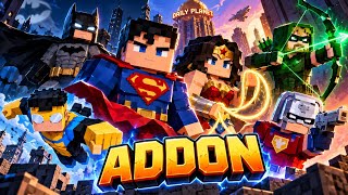 INCRÍVEL!! ADDON DE SUPER-HERÓIS PARA MINECRAFT PE!