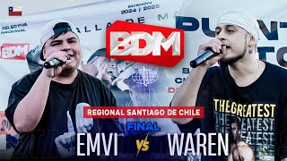 Emvi vs Waren. Batalla Final. Final Metropolitana. BDM Puente Alto 2025. CL