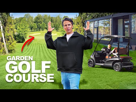 17000sqm GARDEN - BUILD A GOLF COURSE? | VLOG 1106