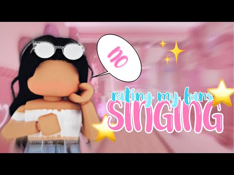 📣RATING MY FANS SINGING!!⭐️❤️ (Pt 2)