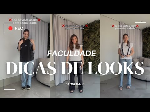 COMPILADOS - COMO TRANSFORMAR SEU  LOOK DA FACULDADE