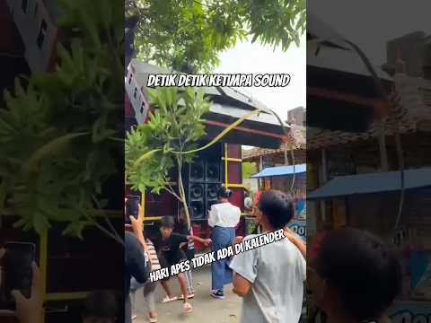 Bikin Ngilu detik Detik Tertimpa Sound Horeg#soundhoreg #saffaaudiobondowoso