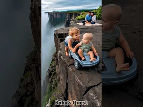 Parents ignored the dog's warning, put the baby in danger, but the dog saved him #dog #rescue #baby