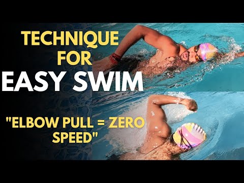 "Elbow Pull = Zero Speed" Stop Wasting Energy & Learn the Correct Technique in Swimming (Eng Sub)