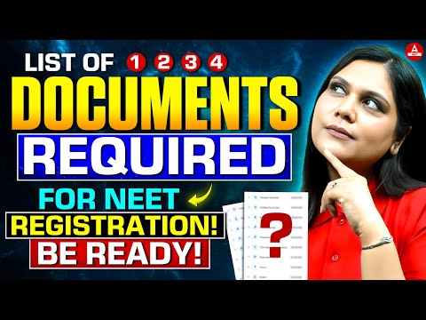 Documents Required for NEET 2025 Application Form | Complete Documents Lists ✅ | Garima Goel