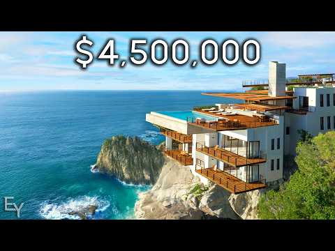 Touring a Stunning Cliffside Home in MEXICO!