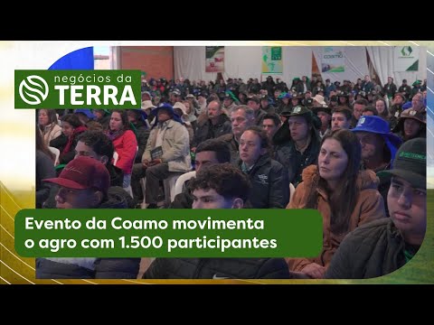 Evento da Coamo movimenta o agro com 1.500 participantes | Negócios da Terra (28/06/2025)