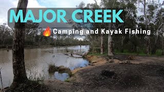 Major Creek and Goulburn River Camping and Kayak Fishing | Murray Cod Winter Fishing