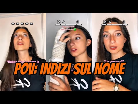 POV: INDIZI SUL NOME -COMPLETO- Ludovica Frati