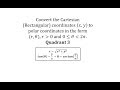 Polar Coordinates and Angles