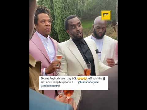 50 Cent trolls Jay-Z over Diddy police raids 👀😲