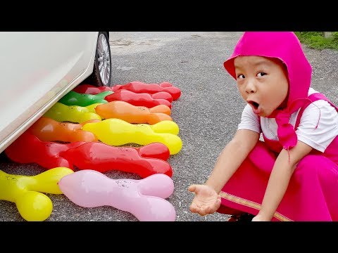 MASHA BERNIUKAS VAIKAI VAIKAMS #JOHNNYJOHNNYIGENPAPI - kinderlieder und lernen farben #7
