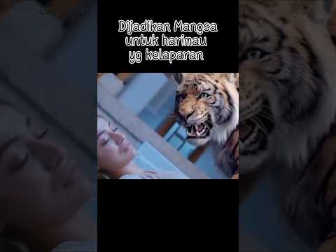 Dijadikan Mangsa untuk harimau yang kelaparan