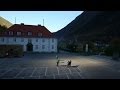 Sollys og Heliostater i Rukan