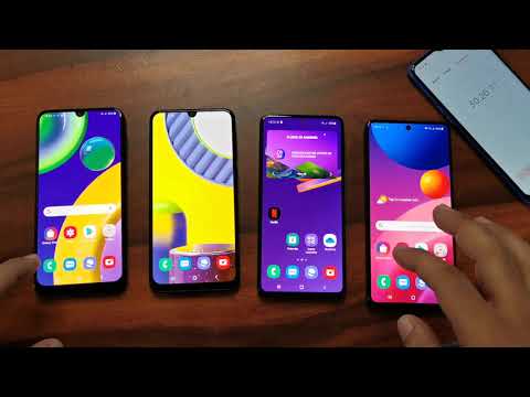 (ENGLISH) Galaxy M51 vs Galaxy M31s vs Galaxy M31 vs Galaxy M21:Gaming test, Battery charging, Display quality