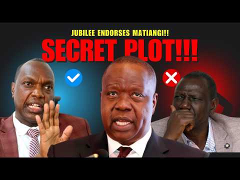 RUTO IN PANIC! Kioni & Jubilee’s SECRET PLOT to Install Matiang’i for 2027 LEAKED – TOTAL GAME CHANG