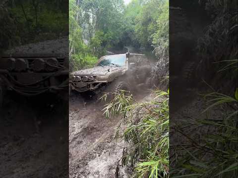 Nissan Patrol to the rescue Jeep Wrangler