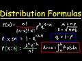 Probability Distributions and Their Properties