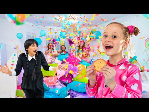 Nastya and friends Survive Strict Babysitter Challenge