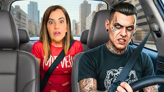 ENCONTREI UM MOTORISTA ESTRANHO E FUI PARAR NUM LUGAR DESCONHECIDO *Pra onde ele me levou?