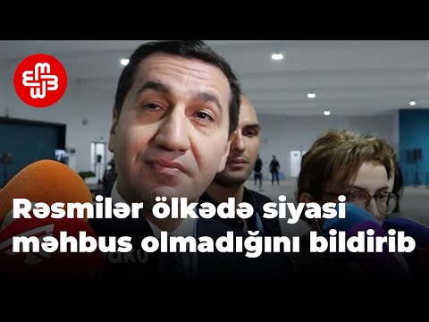 Azərbaycan rəsmiləri ölkədə siyasi məhbus olmadığını bildirib