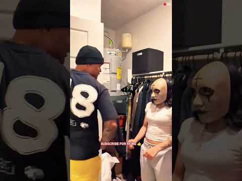 Funny Scare Pranks Pt 44 🤣 #shorts #youtubeshorts