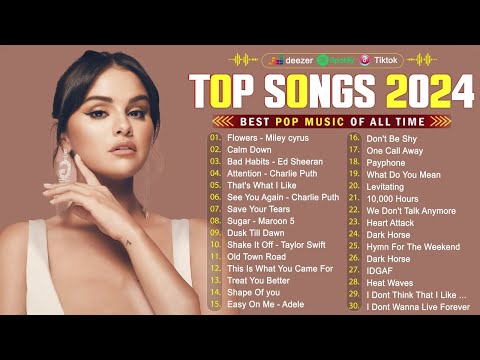 Bruno Mars, Dua Lipa, Adele, Ed Sheeran, Maroon 5, Rihanna, The Weeknd 🎧 Música Pop En Inglés 2025