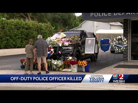 YouTube video thumbnail: Florida off-Duty Officer Shot From Behind in Targeted Murder