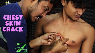 Heavy Oil Body Massage & Chest Skin Cracking | Tail Bone Cracking | Head Massage | Neck Crack ASMR