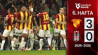Göztepe (3-0) Beşiktaş | MAÇ ÖZETİ | 6. Hafta - 2025/2026