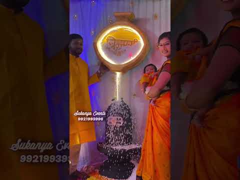 कसा वाटलं नवीन सेट 👌😍 @SukanyaEvents #namingceremony #namingceremonydecoration #balloondecoration