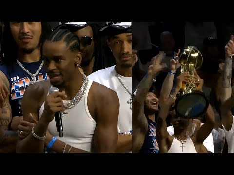 Oklahoma City Thunder FULL Speeches at Championship Parade 2025